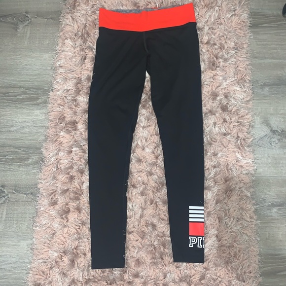 ❌TRADED❌ PINK Leggings😍🧡 - Picture 1 of 3